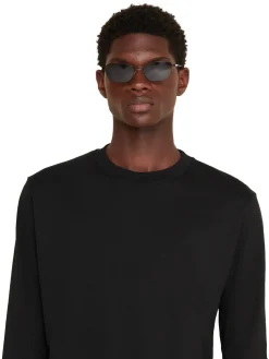 Genser<Holzweiler M. Regular Long Sleeve Genser Sort