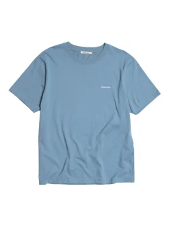 T-Shirt<Holzweiler M Regular Tee T-shirt Blå