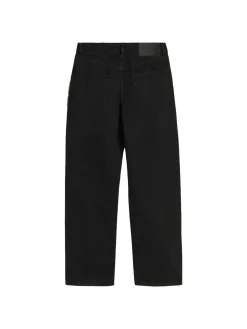 Jeans<Holzweiler M Straight Jeans Jeans Vasket Sort