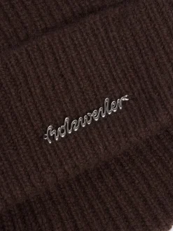 Tilbehør|Hodeplagg<Holzweiler Milli Wool Beanie Lue Brun