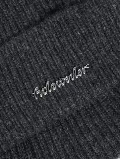 Tilbehør|Hodeplagg<Holzweiler Milli Wool Beanie Lue Mørkegrå
