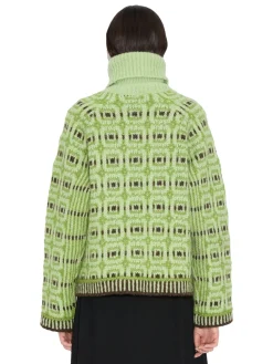 Genser<Holzweiler Norwegian Wool Turtleneck Genser Lysegrønn