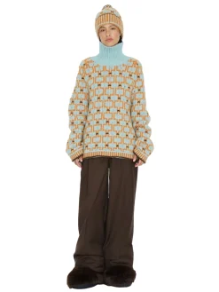 Genser<Holzweiler Norwegian Wool Turtleneck Genser Turkis