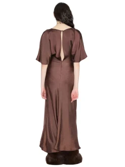 Kjole<Holzweiler Rakel Dress Kjole Brun