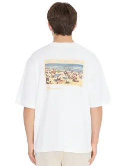 T-Shirt<Holzweiler Ranger National Tee T-shirt Hvit Og Gul