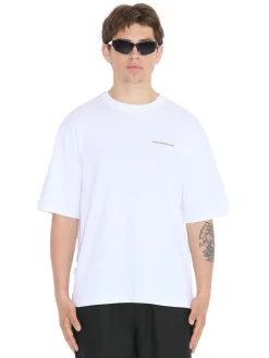 T-Shirt<Holzweiler Ranger Sunflower Tee T-shirt Hvit Og Brun