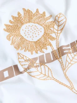 T-Shirt<Holzweiler Ranger Sunflower Tee T-shirt Hvit Og Brun