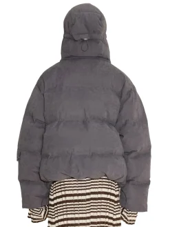 Jakke<Holzweiler Steilia Brushed Down Jkt Jakke Grå Grey