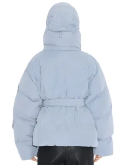 Jakke<Holzweiler Steilia Brushed Down Jkt Jakke Gråblå