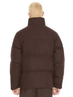 Jakke<Holzweiler Tech Wool Down Jacket Jakke Brun