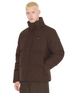 Jakke<Holzweiler Tech Wool Down Jacket Jakke Brun