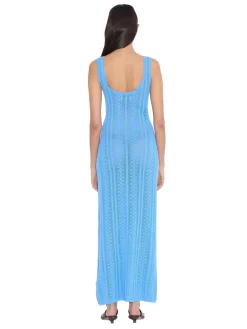 Kjole<Holzweiler Tine Crochet Dress Kjole Blå