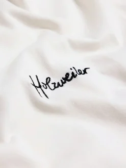 T-Shirt<Holzweiler Tucker Embroidery Tee T-shirt Hvit