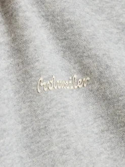 Genser<Holzweiler W Regular Hoodie Genser Lysegrå