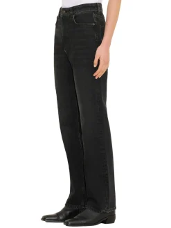 Jeans<Holzweiler W. Regular Jeans Jeans Vasket Sort