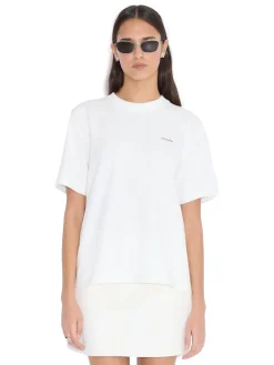 T-Shirt<Holzweiler W. Relaxed Tee T-shirt Hvit