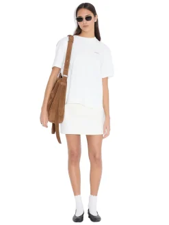 T-Shirt<Holzweiler W. Relaxed Tee T-shirt Hvit