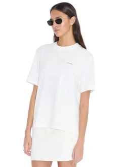 T-Shirt<Holzweiler W. Relaxed Tee T-shirt Hvit