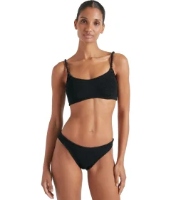 Badetøy<Hunza G Phoebe Bikini Crinkle Bikini Sort
