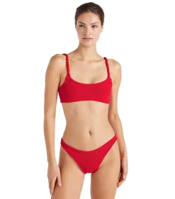 Badetøy<Hunza G Phoebe Bikini Crinkle Bikini Rød