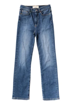 Jeans<Jeanerica Eiffel Mid Vintage Jeans Blå