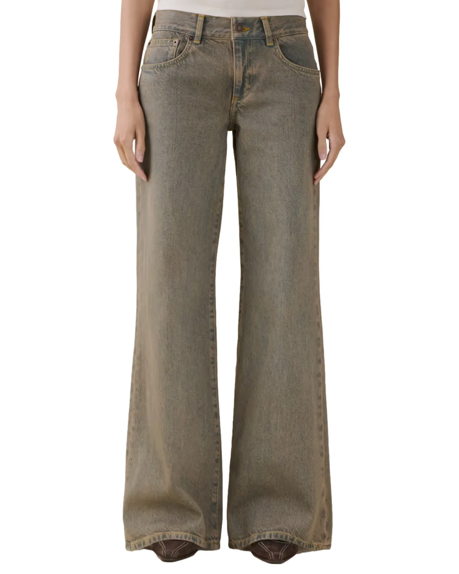 Jeans<Jeanerica Kyoto Beige Tint Jeans Beige