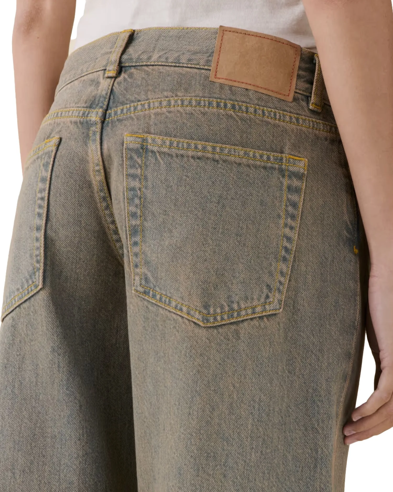 Jeans<Jeanerica Kyoto Beige Tint Jeans Beige