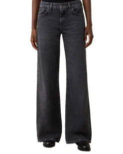 Jeans<Jeanerica Kyoto Black Vintage Jeans Sort