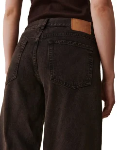 Jeans<Jeanerica Kyoto Brown Overdye Jeans Brun