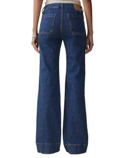 Jeans<Jeanerica St. Monica Low Jeans Mørkeblå