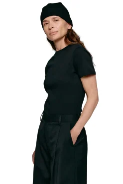 T-Shirt<Julie Josephine Agnes Tee T-shirt Sort