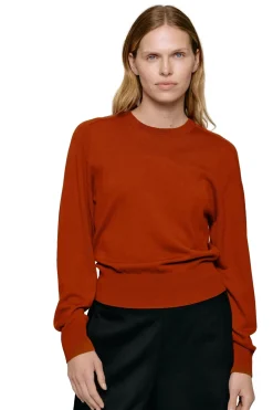 Genser<Julie Josephine Hanne Sweater Genser Rustrød