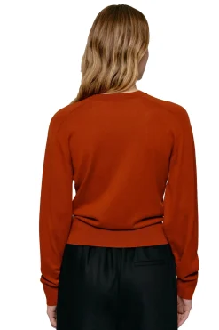 Genser<Julie Josephine Hanne Sweater Genser Rustrød