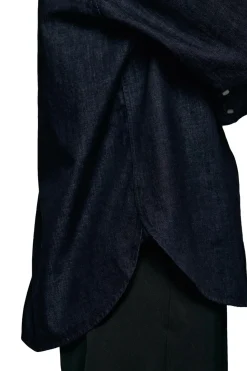 Skjorter<Julie Josephine Liv Denim Shirt Skjorte Mørkeblå