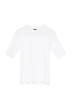 T-Shirt<Julie Josephine Marianne Rib Tee T-shirt Hvit