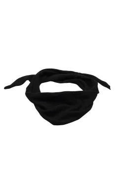 Tilbehør<Julie Josephine Rose Scarf Skjerf Sort