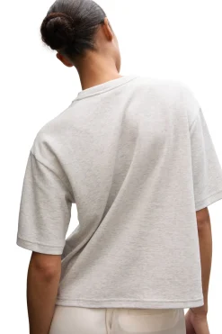 T-Shirt<Julie Josephine Stella Tee T-shirt Lys Grå Melert