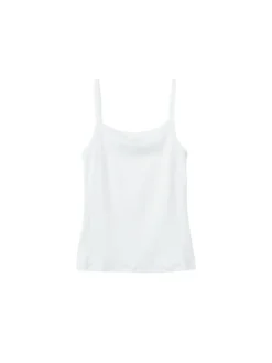 T-Shirt<Julie Josephine Tinki Rib Top T-shirt Hvit