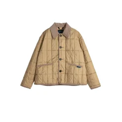 Jakke<Lavenham Button Front Raydon Jakke Beige