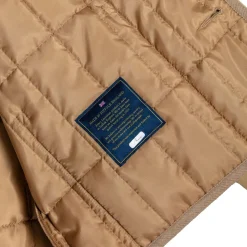 Jakke<Lavenham Button Front Raydon Jakke Beige