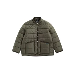 Jakke<Lavenham Horizontal Big Quilt Mickfield Jacket Mens Jakke Grønn