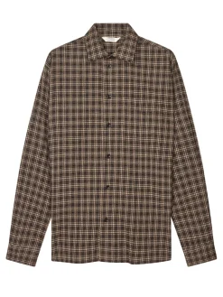 Skjorte<Libertine Libertine Record Shirt Skjorte Brun Mønster