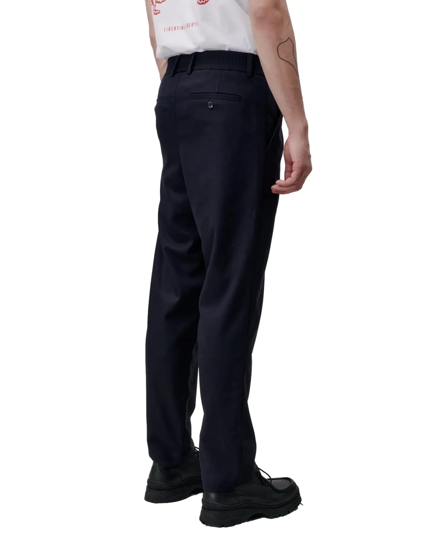 Bukser<Libertine Libertine Smoke Bukse Marine