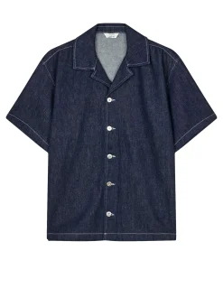 Jakke<Libertine Libertine Volcano Shirt Jakke Indigo
