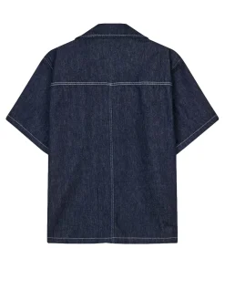 Jakke<Libertine Libertine Volcano Shirt Jakke Indigo