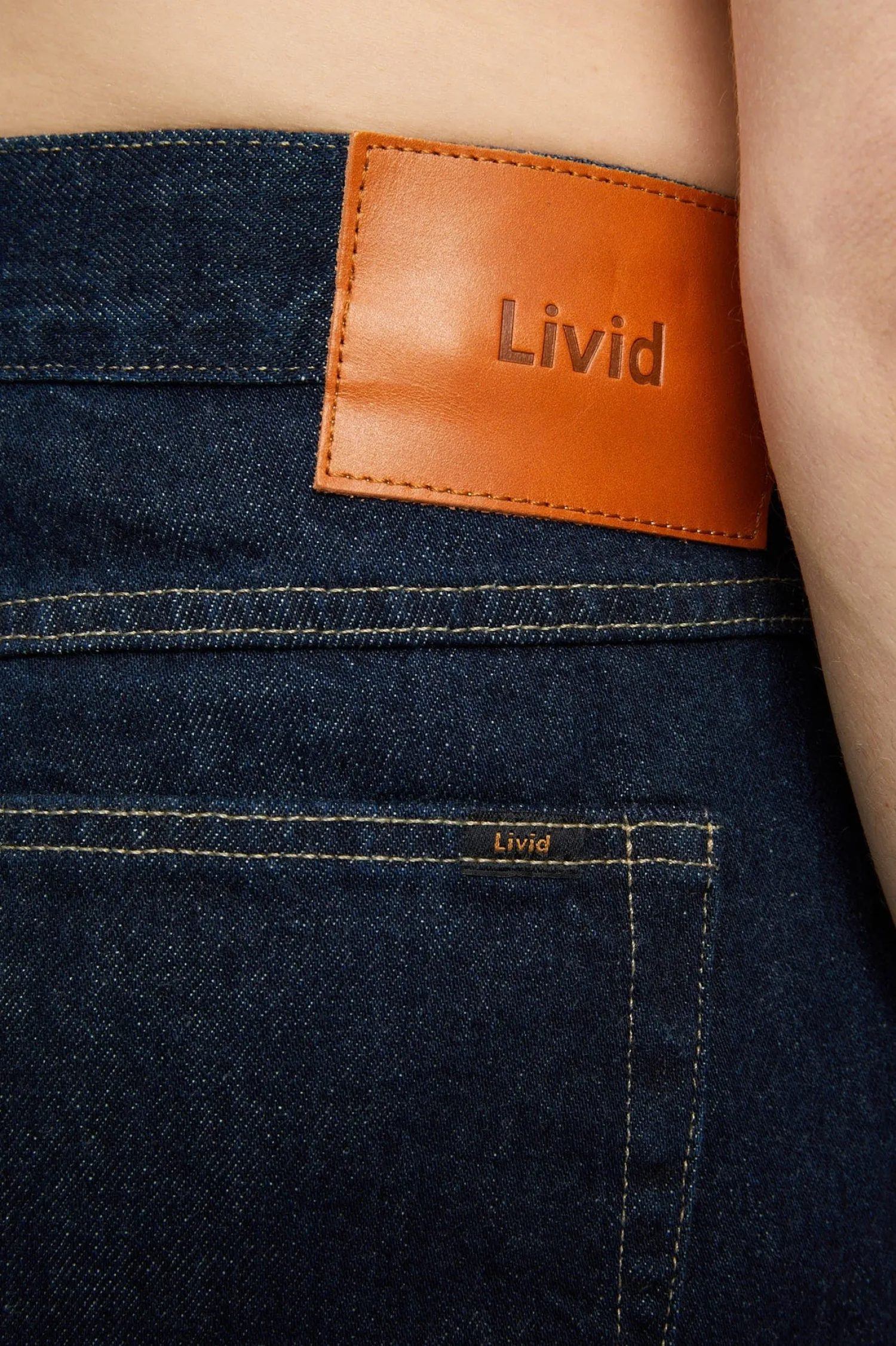 Jeans<Livid Barnes Japan Rinse Jeans Mørkeblå