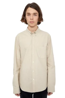 Skjorte<Livid Cassidy Beige Ox Skjorte Beige