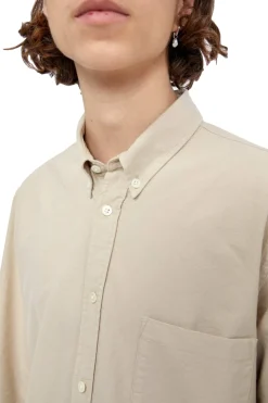 Skjorte<Livid Cassidy Beige Ox Skjorte Beige