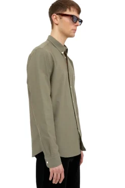 Skjorte<Livid Cassidy Olive Oxford Skjorte Oliven