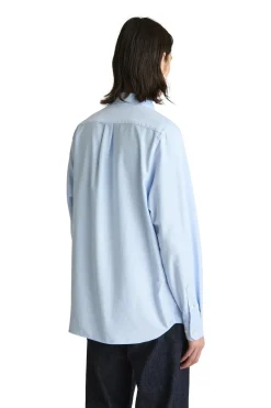 Skjorte<Livid Initial Celeste Ox Skjorte Lyseblå